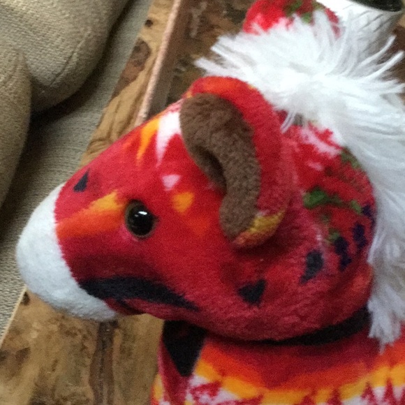 Western trading blanket plush horse toy decor cowboy cowgirl Easter rodeo market - Picture 3 of 9